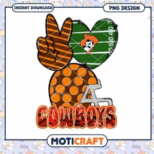 Cowboys Themed PNG Design for Instant Download Art
