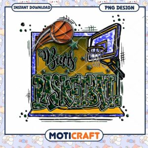 Creative Basketball PNG Design for Instant Download Art