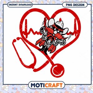 Cowboy Heartbeat Stethoscope Clipart PNG Download