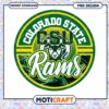 Colorado State Rams Logo Instant Download PNG Design