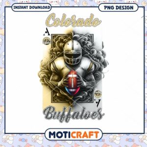 Colorado Buffaloes Football Player PNG Download Art Design