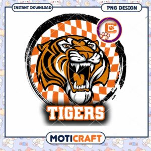 Clemson Tigers PNG Design Instant Download Graphic Art
