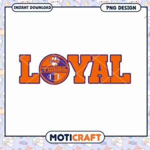Clemson Tigers Loyal Spirit PNG Design for Fans