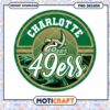 Charlotte 49ers PNG Design Instant Download Graphic