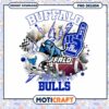 Buffalo Bulls Football PNG Design for Instant Download