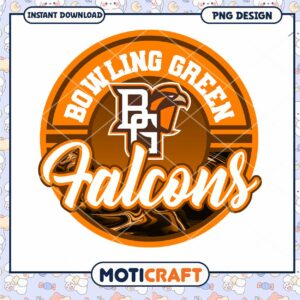 Bowling Green Falcons PNG Design Instant Download 2023