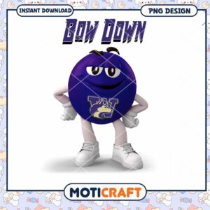 Bow Down Mascot PNG Design for Instant Download 2023