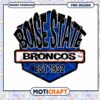 Boise State Broncos Vintage Logo Instant Download PNG