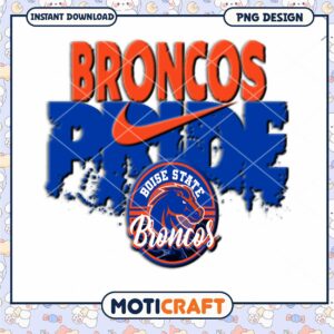Boise State Broncos Pride PNG Digital Download Design