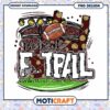 Bobcats Football PNG Design for Instant Download Art