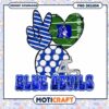 Blue Devils PNG Design for Instant Download Art 2 Blue Devils PNG Design for Instant Download Art
