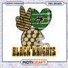 Black Knights Peace Sign Heart PNG Download Design Art