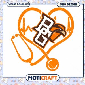 BG Falcon Heartbeat Stethoscope PNG Design Download