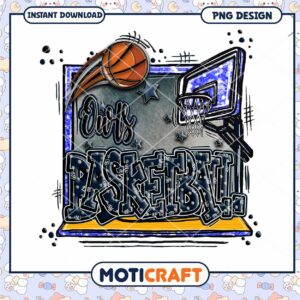 Basketball Design PNG for Sports Lovers and Fans