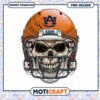 Auburn University Skull Helmet PNG Instant Download Art