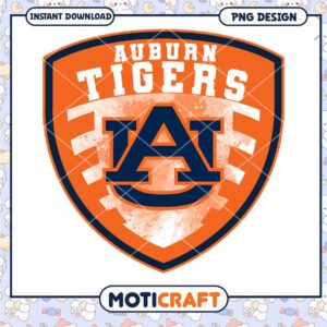 Auburn Tigers Logo Instant Download PNG Design File