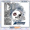 Auburn Tigers It's in My DNA PNG Football Design
