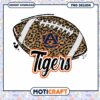 Auburn Tigers Leopard Print Football PNG Design Download 2 Auburn Tigers Leopard Print Football PNG Design Download
