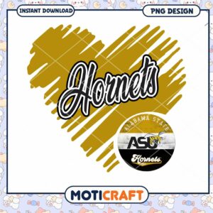 Alabama State University Hornets PNG Design Download