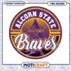 Alcorn State Braves Logo Design PNG Instant Download