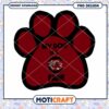 My Dog is a Fan South Carolina Paw Print PNG Design 1 My Dog is a Fan South Carolina Paw Print PNG Design