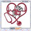 Championship Badger Heartbeat Stethoscope PNG Design 2 Championship Badger Heartbeat Stethoscope PNG Design