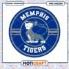 Memphis Tigers Logo PNG Design Instant Download Art