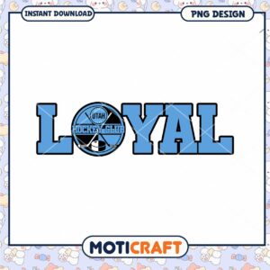 Utah Hockey Club Loyal Design PNG Instant Download