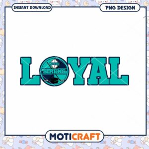 Loyal Sports Team PNG Design for Instant Download