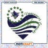 Vancouver Canucks Heart PNG Design Instant Download 2 Vancouver Canucks Heart PNG Design Instant Download