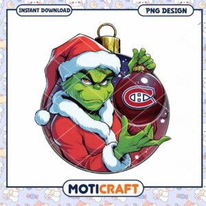 Grinch Holiday PNG Design for Instant Download
