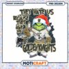 Golden Knights Grinch Christmas PNG Design Download