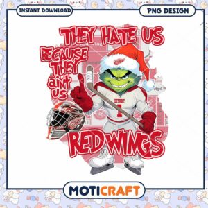 Unique Grinch Red Wings PNG Design for Download