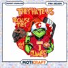 Calgary Flames Grinch Instant Download PNG Art