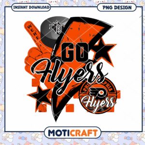 Go Flyers Philadelphia Hockey PNG Design Download Go Flyers Philadelphia Hockey PNG Design Download