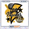 Go Bruins PNG Design for Sports Fans Downloadable Art