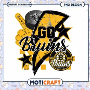 Go Bruins PNG Design for Sports Fans Downloadable Art