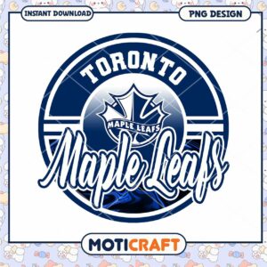 Toronto Maple Leafs Vintage Logo PNG Design Download