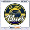 St Louis Blues Vintage Logo PNG Instant Download