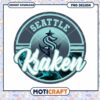 Seattle Kraken Logo Design PNG Downloadable Art