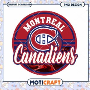Montreal Canadiens PNG Digital Download Design Art