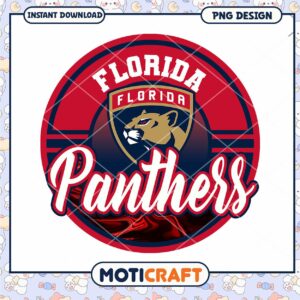 Florida Panthers Logo PNG Instant Download Design