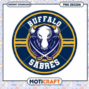 Buffalo Sabres Logo PNG Instant Download Design