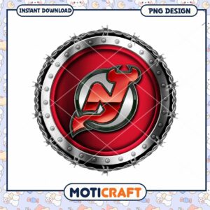 New Jersey Devils Logo PNG Instant Download Graphic