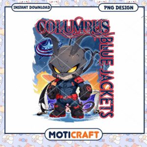 Columbus Blue Jackets PNG Mascot