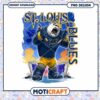 St Louis Blues Hockey Bear PNG