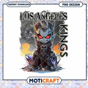 Los Angeles Kings PNG Sublimation Design