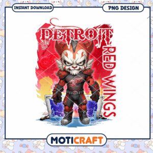 Detroit Red Wings PNG Sublimation Design