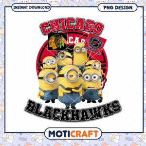 Minions Chicago Blackhawks PNG