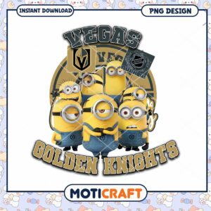 Minions Vegas Golden Knights PNG